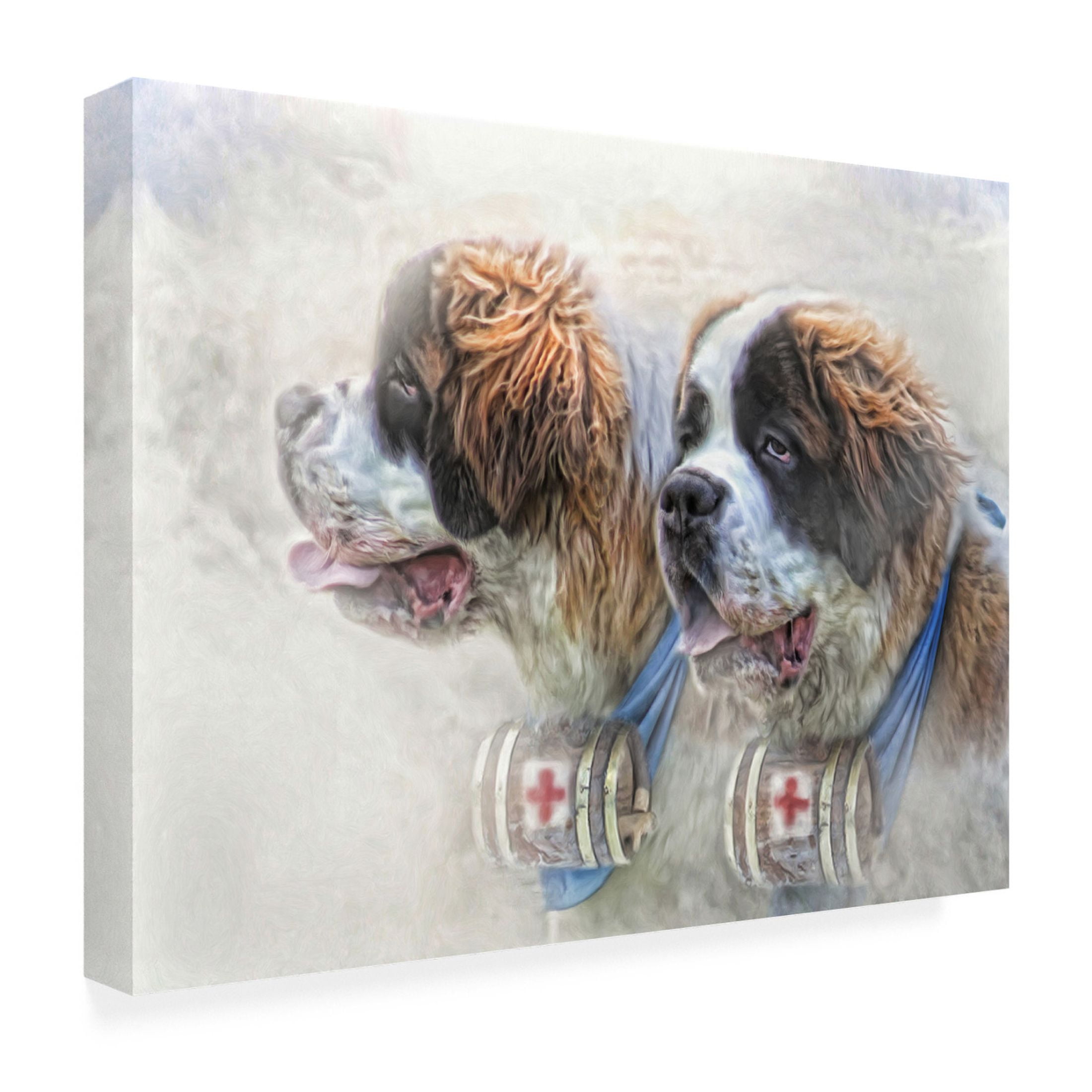 Canvas Wall Art - Trudi Simmonds 'The Searchers' Wall Art for Living Room, Bedroom, or Office Décor by Trademark Fine Art - 24 x 18 Inches