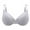Gray, variant on Jgppe Womens T Shirt Bra Full Cup Wireless Deep V Smooth Breathable Soft Seamless Everyday Bra for Ladies