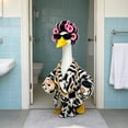 thumbnail image 6 of AuroraX Lady Bathrobe 23" Porch Goose Clothes Sets 17 inch Summer , 19 inch Porch Goose Outfits Holiday Concrete Porch Goose Accessories, 6 of 6