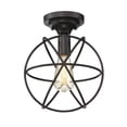thumbnail image 1 of Meridian M60029ORB 1 Light ceiling Flush Mount - Oil Rubbed Bronze, 1 of 1