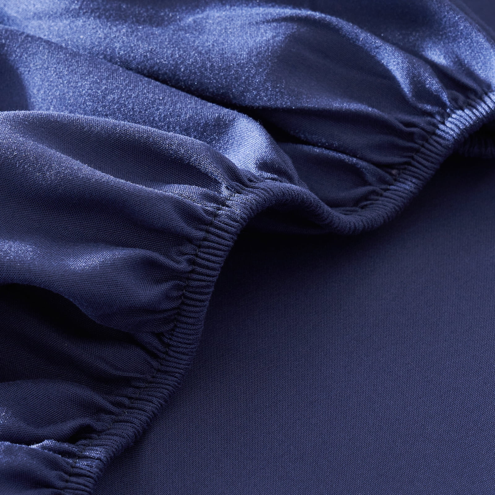Davulos King Comforter Set,7 Pieces Bedding Comforter Sets King Size Navy Bed in a Bag for All Season