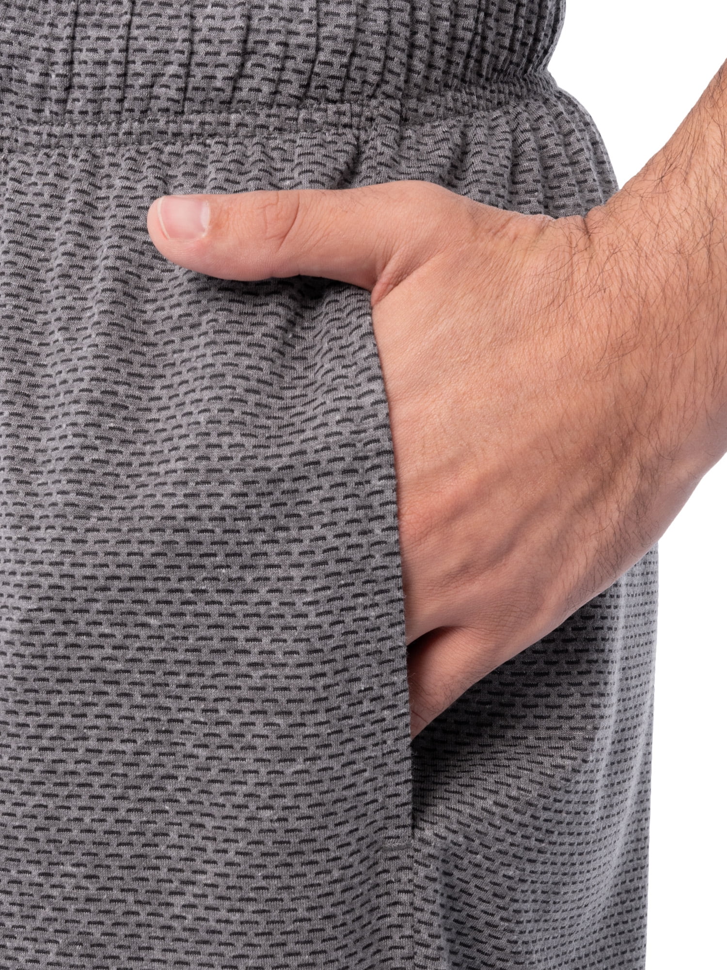 Fruit of the Loom Men's and Big Men’s Breathable Mesh 2-Pack Knit Sleep Pajama Short, S-2XL