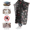 thumbnail image 3 of Adult Salon Hair Cutting Cape, Waterproof Anti Static, Easy To Clean, With Pockets, For Hairdressing  Home Use, 3 of 8
