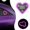 Pink, variant on 2026 New Solar-Powered Heart-Shaped LED Neon Love Atmosphere Light – IP65 Waterproof Valentine's Day Car Decor, Auto On/Off Romantic Ambient Light (Pink)
