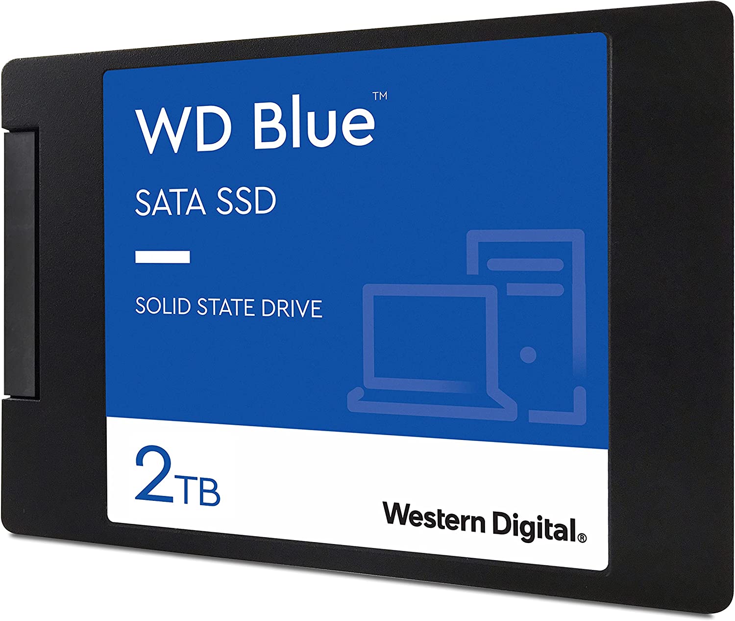 Western Digital Red SA500 2TB SATA SSD – 2.5" Internal Solid State Drive, NAS Ready