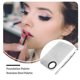 thumbnail image 4 of Qarigey Paleta de mezcla de maquillaje de acero inoxidable, mejora la velocidad, confiable, protección contra el óxido, reutilización, paletas Maquillaje Facial Tipo 2 Qarigey CE011544-02B, 4 of 6