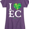 thumbnail image 3 of Wicked - I Heart Emerald City - Girls Toddler and Youth Fitted Short Sleeve Graphic Tee, 3 of 5