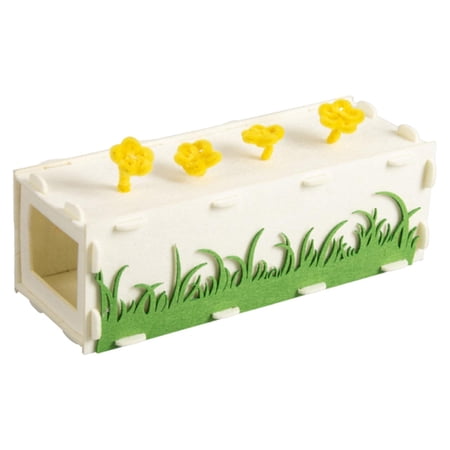 Bvdfgk Hamsters Tunnel Hideout Guinea Pig House with Double Opening Versatile for Sugar 30x11.5x10CM