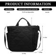 thumbnail image 4 of LHSHID Quilted Tote Bag Soft Trendy Puffer Tote Bag Light Winter Down Padding Designer Crossbody Bag Shoulder Handbags, 4 of 7