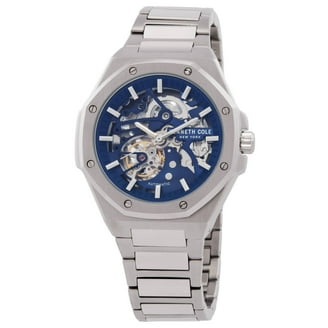 Bee ゴールデンナゲット　黒　Ohio製カジノ用レアデック Kenneth Cole New York Chronograph Quartz Black Dial Men's Watch