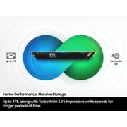 Samsung 990 EVO PLUS SSD 4TB, PCIe Gen 4x4 | 5x2 M.2 2280, Speeds Up-to 7,250 MB/s (MZ-V9S4T0B/AM)