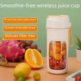 thumbnail image 4 of Exprimidor de jugos doméstico mini exprimidor portátil exprimidor eléctrico portátil USB taza de jugo, 4 of 6