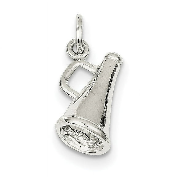 Sterling Silver Megaphone Charm