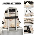 thumbnail image 3 of FORMRS Mini Backpack Purse for Women Travel Daypack Casual Shoulder Bag, Pink Seashell, 3 of 7