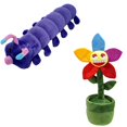 thumbnail image 5 of poppy playtime plush toy Poppy doll Sir Poops-A-Lot plush doll, 5 of 5