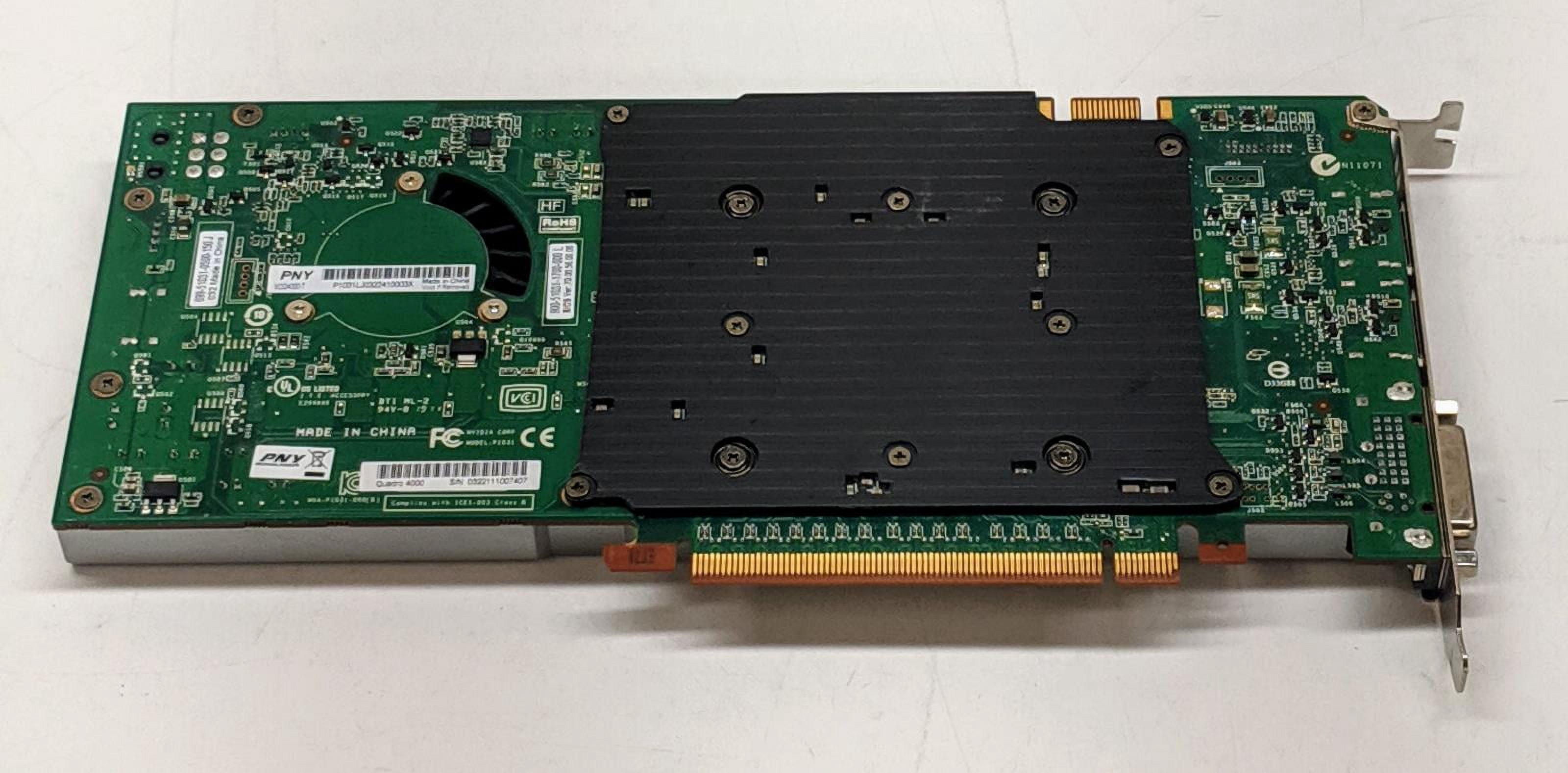 PNY NVIDIA Quadro 4000 Graphic Card, 2 GB GDDR5