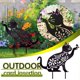 thumbnail image 3 of Estacas de metal para jardín de gatos – Estaca de silueta de gato negro decorativa para patios, gato de hierro forjado al aire libre y decoración de jardín enchufable, 3 of 5