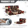 thumbnail image 7 of FORUDESIGNS Boston Terrier Rose Pattern 2 Pieces RV Dinette Cushion Covers,Washable Camper Cushion Slipcovers Replacement Sofa Cushions Slipcovers for Travel Trailer Couch, 7 of 7
