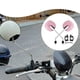 thumbnail image 5 of 2 espejos retrovisores para motocicleta, fáciles de instalar con llave portátil. Rosa, 5 of 9