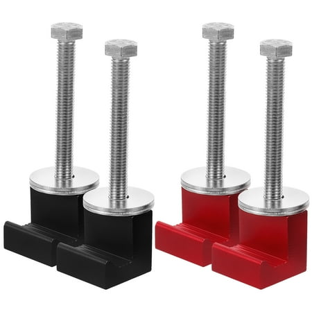 

Nishuna 4pcs Truck Tool Box Clamps Truck Tool Box Mounting Kit Tool Box Tie Down Clamps for Trucks
