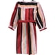 thumbnail image 2 of bar III Vestido Cruzado a Rayas para Mujer, Multicolor, X-Small, 2 of 2