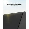 thumbnail image 6 of MaxxMarket Leather Desk Protector, Office Mat, Large Mouse Mat, Non-Slip PU Leather Blotter, Laptop Desk Pad, Waterproof Writing Pad for Office and Home (Pale Green, 47.2" x 23.6"), 6 of 19