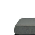 thumbnail image 5 of Acme Rajni Patio-Ottoman, Gray Fabric & Black Finish, 5 of 7