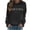 Black, variant on Miqool God Is Good Graphic Sweatshirt for Women Letter Print Crewneck Long Sleeve Shirts Casual Loose Pullover Tops