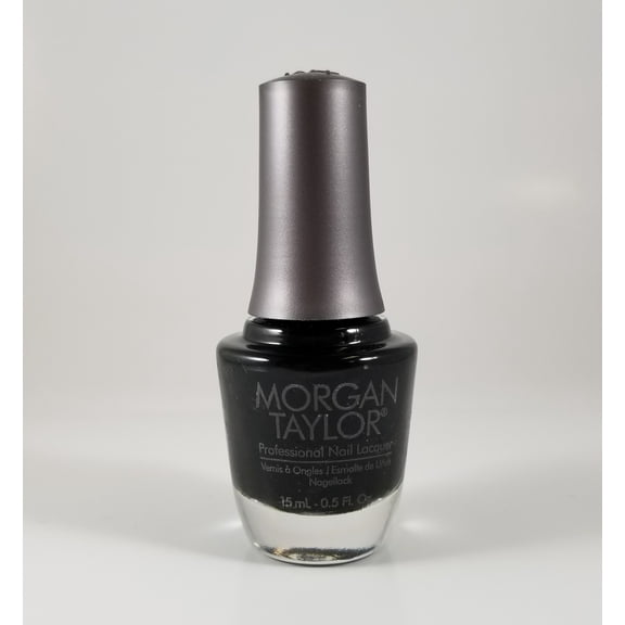 Morgan Taylor Nail Polish - Black Shadow (0.5 fl. oz/15ml)