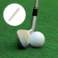 thumbnail image 3 of Golf Four Pattern PU Cuero Cool Alignment Funda de agarre Funda de Hoja blancas shamjiam Cubierta de alineación de golf, 3 of 9
