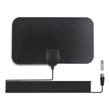 Digital TV Antenna for Smart TV,360°Reception,Support 4K 1080p Smart Television,Detachable Signal Amplifier-Signal Booster-HDTV Antenna 10ft Coaxial HDTV Cable, Portable Antenna Indoor