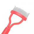 thumbnail image 5 of Stainless Steel Makeup Brush Comb For Eyelashes Eyebrows Cosmetic Tool - Pink, 5 of 5