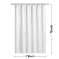 thumbnail image 4 of Cortina de ducha Barossa Design White PEVA 180 x 180 cm, 4 of 5