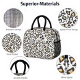 thumbnail image 4 of Womens Black and Yellow Of Leopard Print Lunch Box for Work,Insulated Lunch Bag for Women,Loncheras Para Mujer,Leakproof Adult Lunch Bag for Work,Beach,Travel,Picnic,Camping, 4 of 7