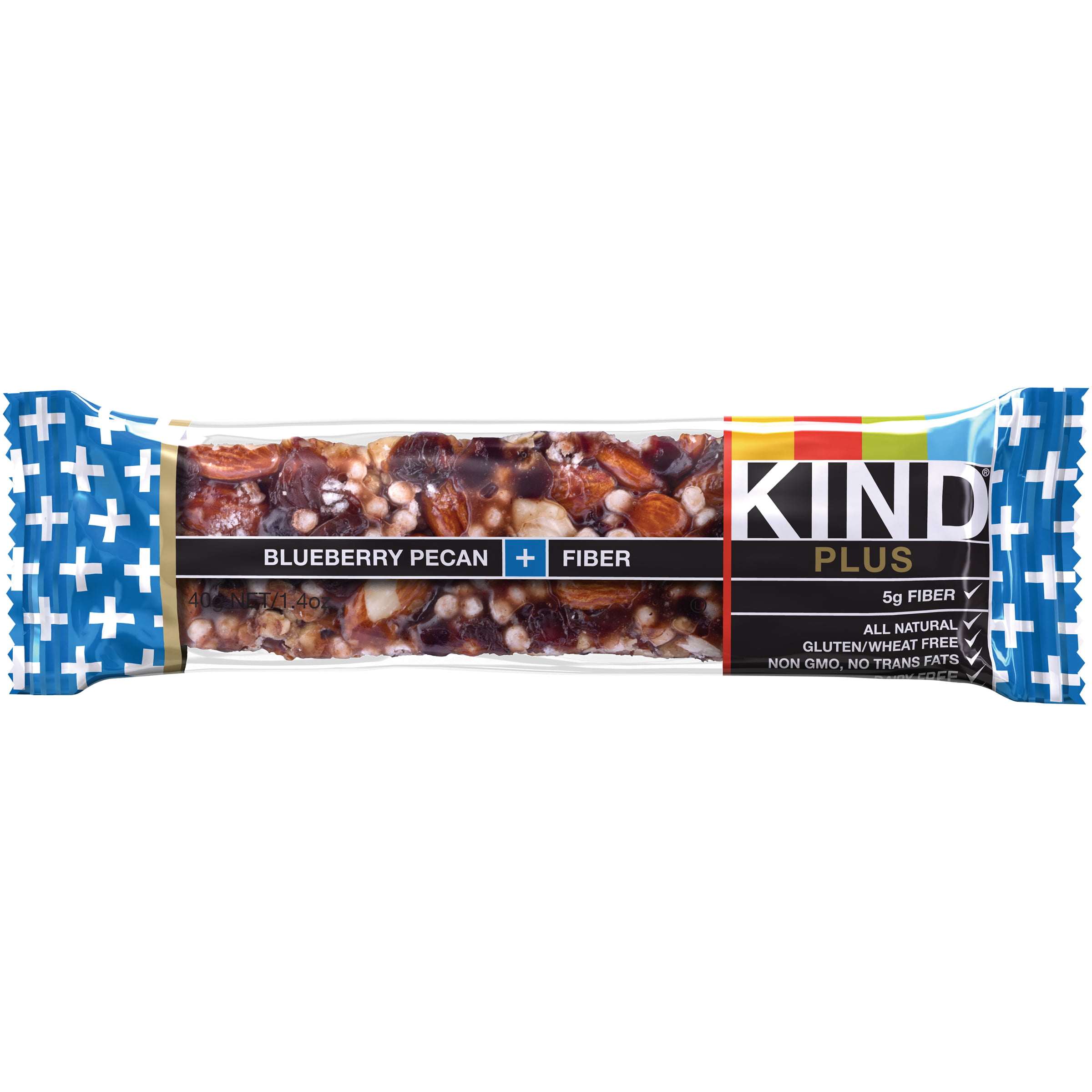 Kind Healthy Snacks, Snack Bar Blueberry Pecan Fiber, 1.4oz. (72count