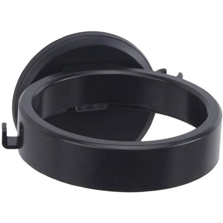 Support de sèche-cheveux Holder Sèche Cheveux Non Drilling Support Mural Sèche Cheveux Lisseur Rack Porte Organisateur pour Curling Baguette Séchoir à défriser Brosses (Noir)