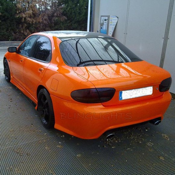For Mazda Xedos 6 Tinted Smoked Taillamp Taillight Overlays Film Protection Kit