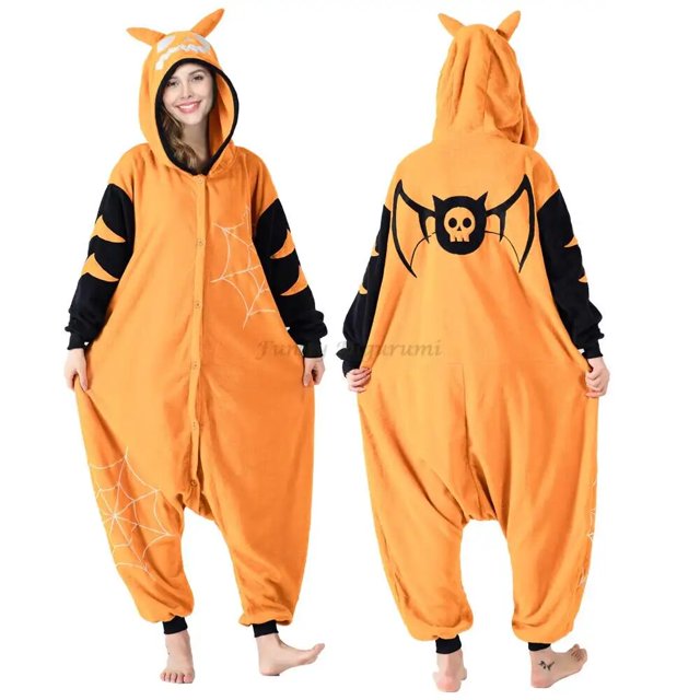 Monos divertidos Kigurumi con dibujos de aguacate para mujer y hombre, pijamas con capucha de una pieza, disfraces cálidos de lana para Halloween y Navidad