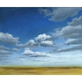 thumbnail image 2 of Meagher, Megan 17x15 White Modern Wood Framed Museum Art Print Titled - Big Sky II, 2 of 4