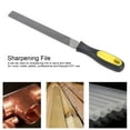 thumbnail image 4 of 8in Flat File Professional High Hardness Carbon Tool Steel File Shaping Tool With Handle For Wood Metal Plastic, 4 of 8