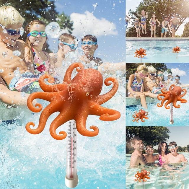 DFC Funny Floating Pool For Summer Cute Water Temperature Gauge For Pools Bathtubs And Aquariums 2ml