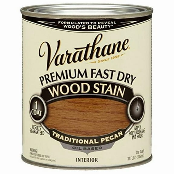 Varathane  1 Quart Traditional Pecan Fast Dry Wood Stain