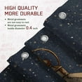 thumbnail image 3 of Lantern Candle Shower Curtain, Rustic Winter Holiday Decor, Cozy Christmas Bathroom Set, Warm Brown Waterproof Fabric Shower Curtain with Hooks-60"W x 72"L (Pack of 1), 3 of 6