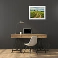 thumbnail image 3 of Ziman, Peter 24x20 White Modern Wood Framed Museum Art Print Titled - Field Road I, 3 of 4