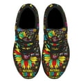 thumbnail image 2 of National Hispanic Heritage Month Shoes Sneakers for Women Men Black Size 7.5, 2 of 7