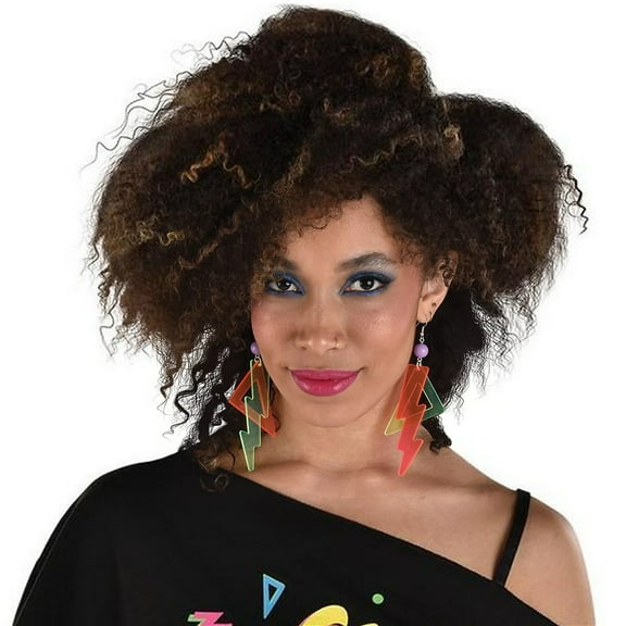 80s Earrings Adult Costume Accessory