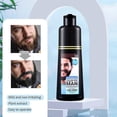 thumbnail image 4 of Tinte para barba para hombres, marrón oscuro, champú 3 en 1 para barba y cabello, cubre rápidamente las canas, larga duración., 4 of 5