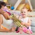 thumbnail image 3 of Trumpet Toy Wind Instrument Musical Skill Cultivation Lightweight Portable Smooth Edges Early Music Education Tool for Home Practice School Concert Festival Performance Interactive Play Gift, 3 of 6