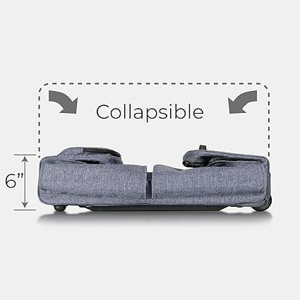 Mavii New Deluxe Dance Bag with Garment Rack - 28" Costume Rack Duffel with Accessory Pocket Panels, Lightweight Aluminum Garment Rack