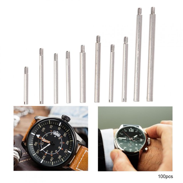 Watch Strap Screw Set, Watch Accessories, 10 Sizes Durable For Repairing Watch Women Men
